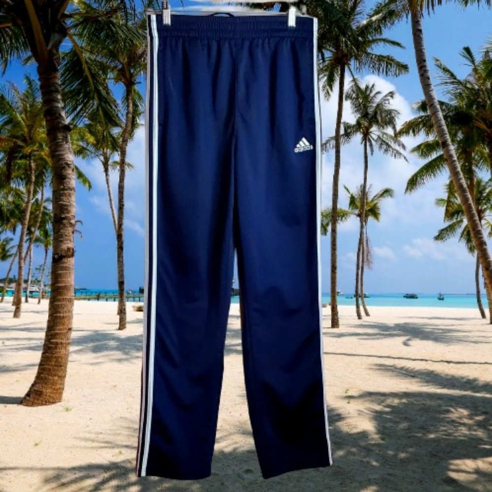 Adidas Boys Youth Game Time 3-Stripe Jogging Pants